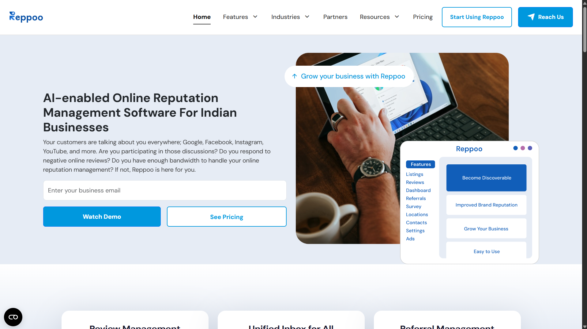 Reppoo – E-commerce